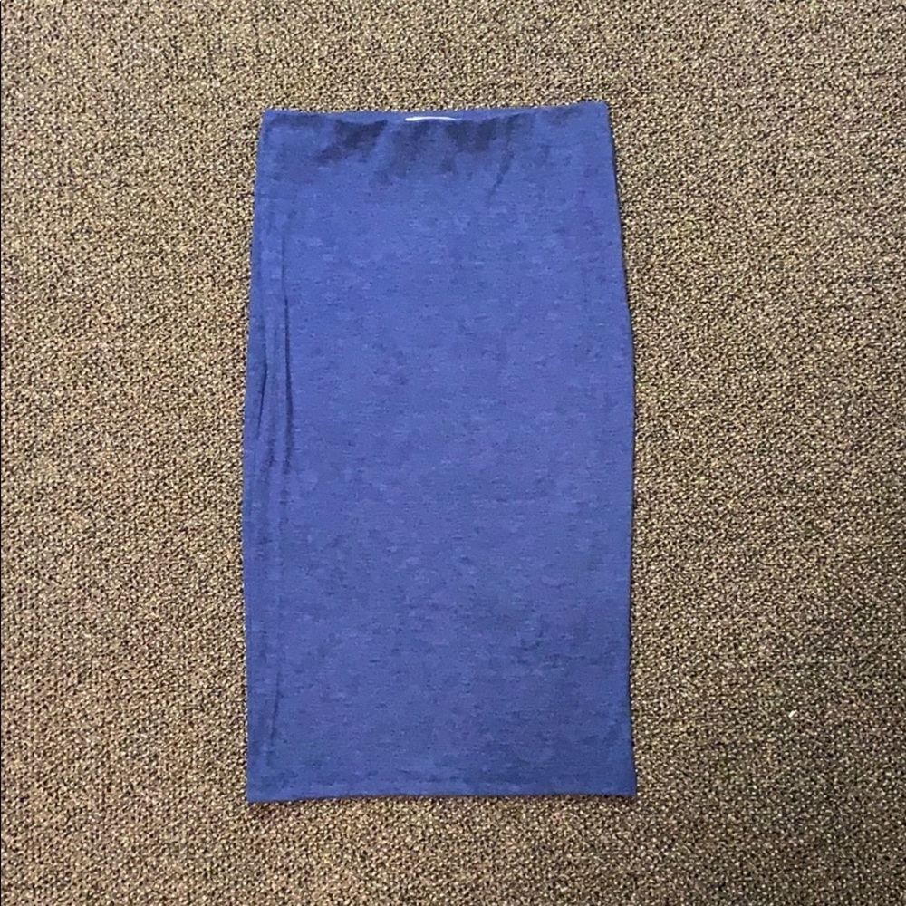 periwinkle pencil skirt